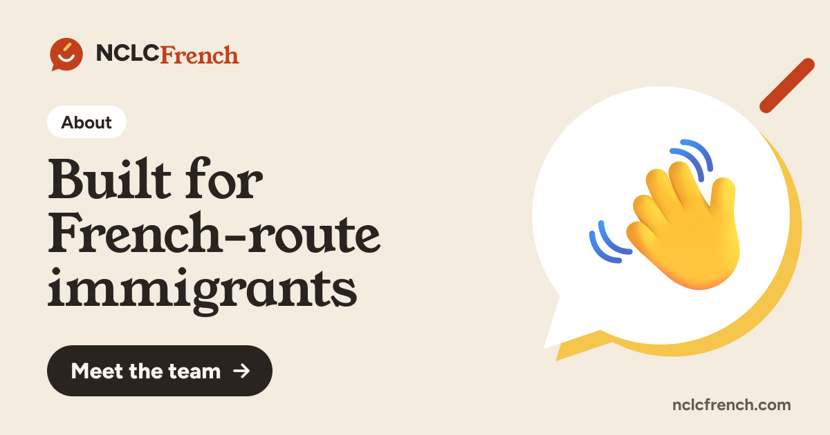 Built for French-route immigrants