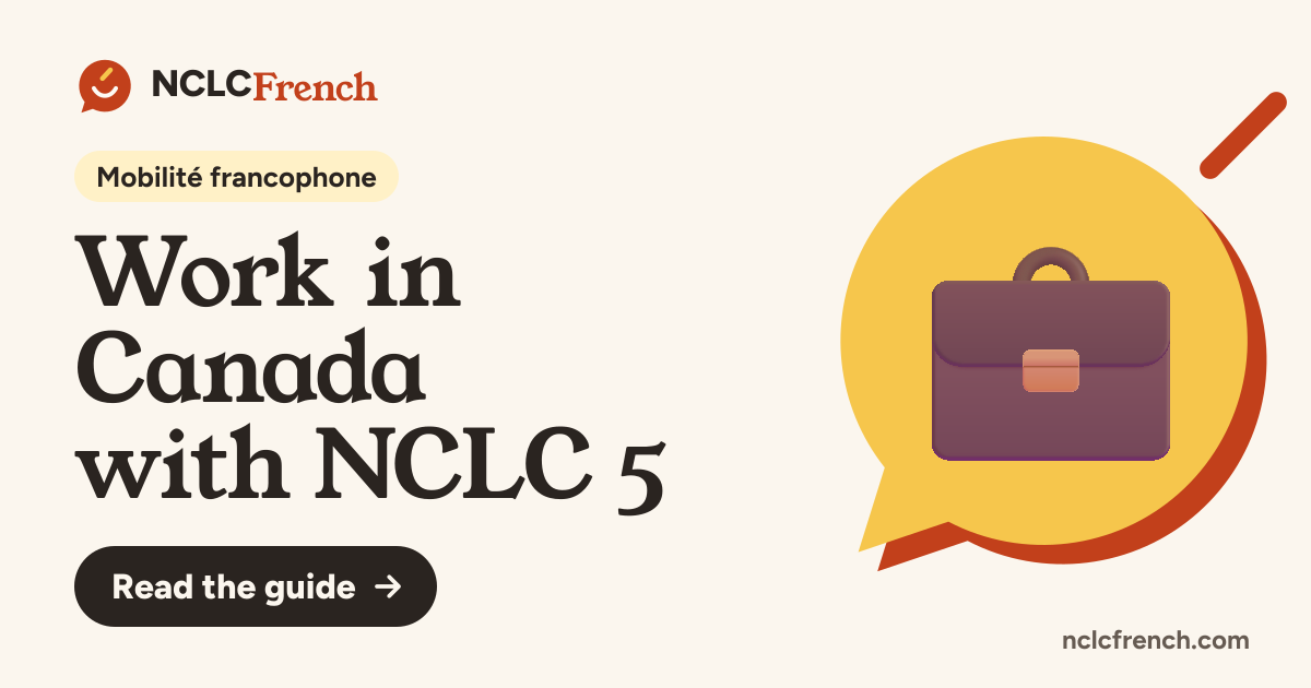 Work in Canada with NCLC 5