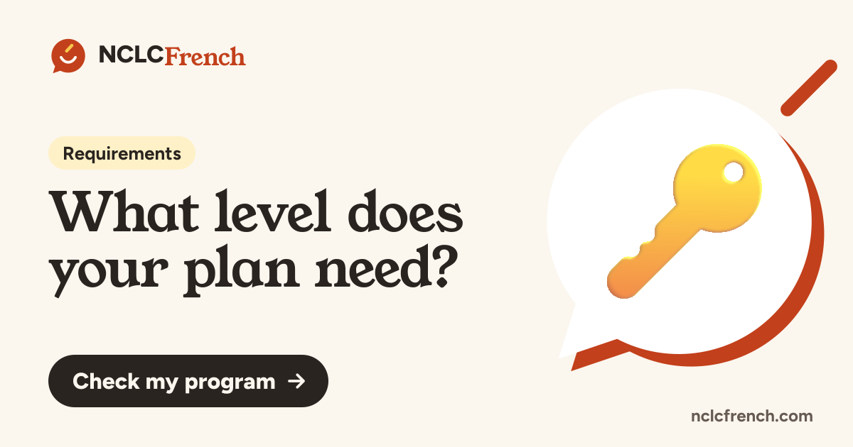 What level does your plan need?