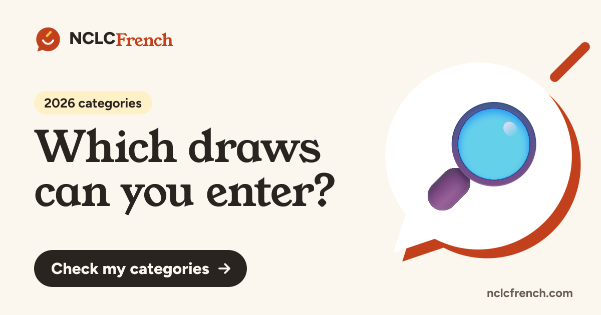 Which draws can you enter?