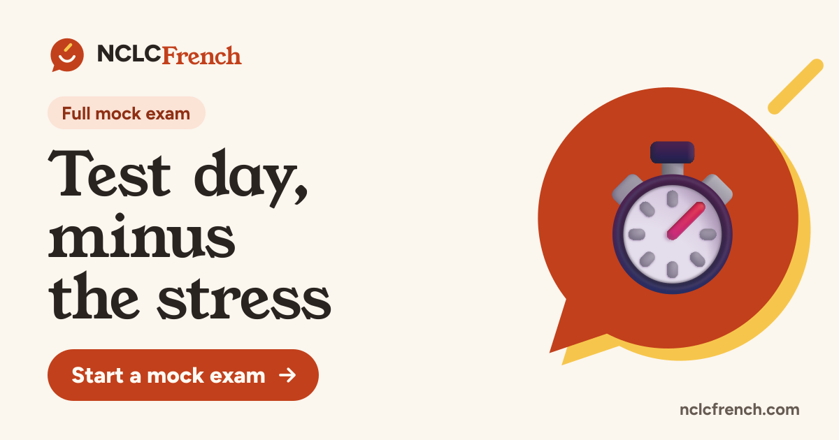 Test day, minus the stress