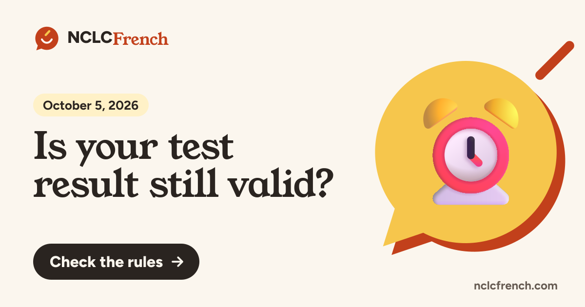 Is your test result still valid?