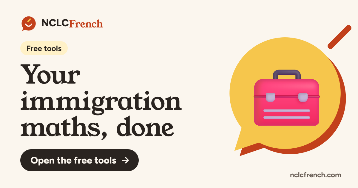 Your immigration maths, done